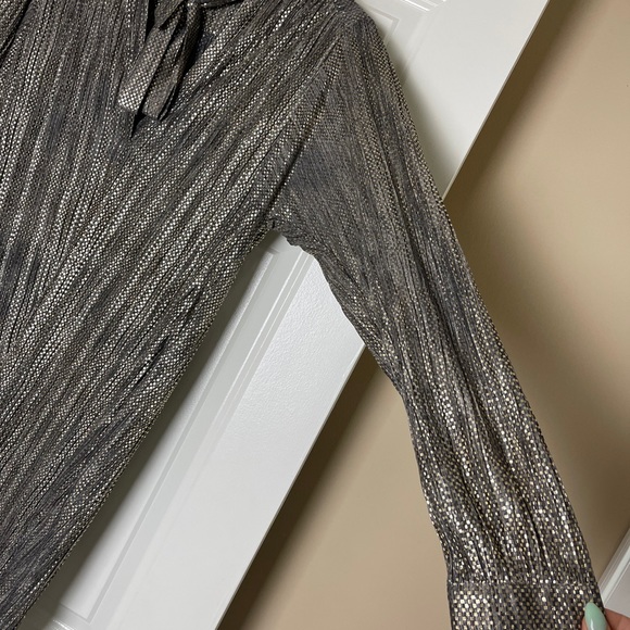 Sabina Musayev x Anthro Shimmer Eugene Dress Sz M - Picture 4 of 6